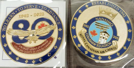80th Anniversary Challenge coin